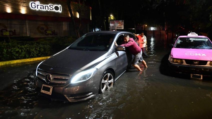 Tras lluvias en la CDMX, estas son las afectaciones en 8 alcaldías