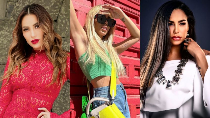 Cynthia Rodríguez y Lis Vega presumen costosas bolsas de lujo le copian estilo a Danna Paola