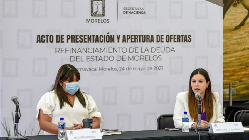 Realiza gobierno de Morelos licitación para refinanciar deuda pública