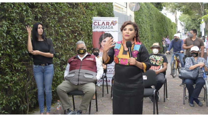 Clara Brugada: lo único que me importa es transformar Iztapalapa y convertirla en la mejor alcaldía