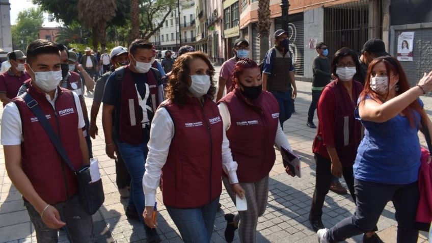 Dolores Padierna se compromete a rescatar las calles de Regina y San Jerónimo