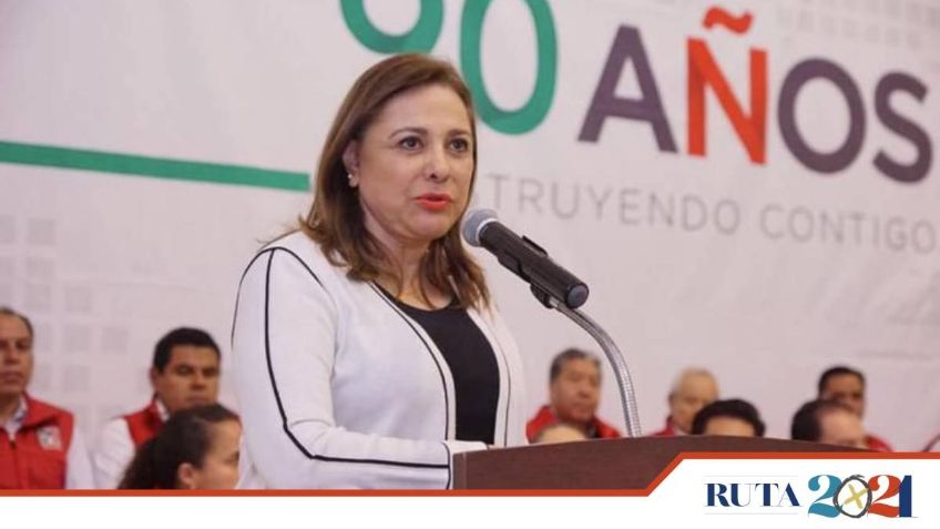 Apoya candidata del PRI la gubernatura de María Eugenia Campos