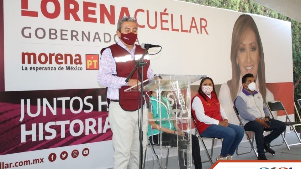 El coordinador de Juntos Haremos Historia, Homero Meneses. Foto: Especial