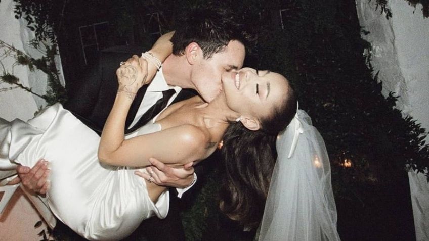 Ariana Grande comparte las primeras FOTOS de su boda con Dalton Gomez