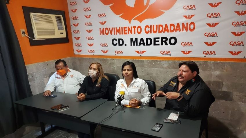 Movimiento Ciudadano denuncia intimidaciones a candidatos en Tamaulipas