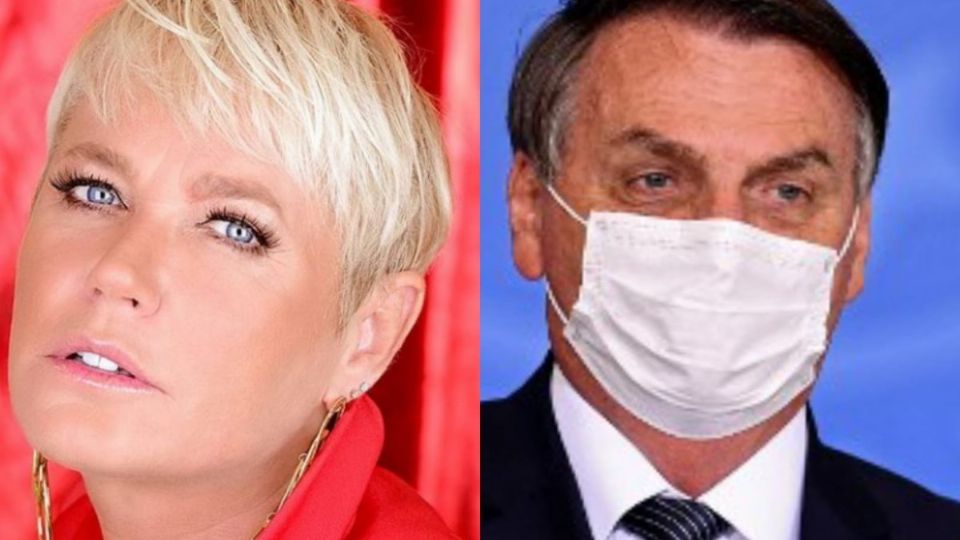 La cantante Xuxa y el presidente de Barsil, Jair Bolsonaro. Foto: Instagram | AFP