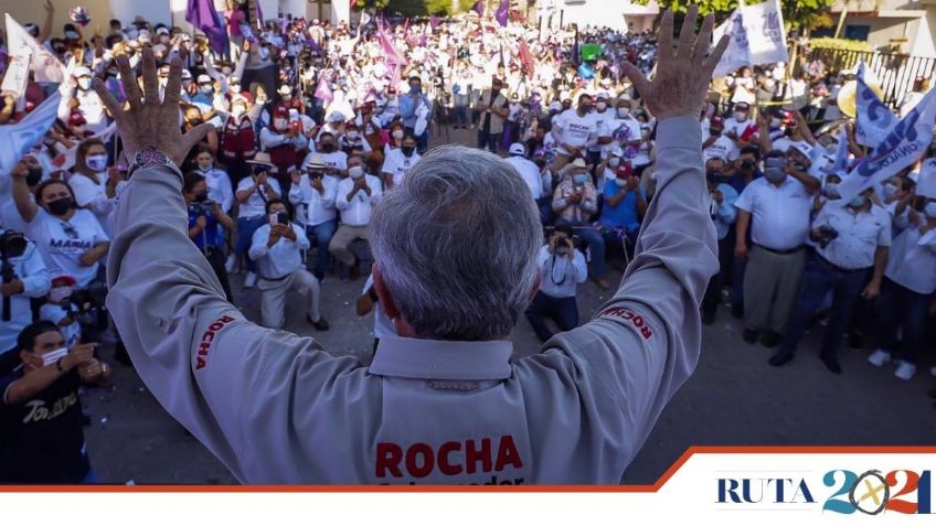 Elecciones en Sinaloa: Rubén Rocha cierra campaña en Mocorito