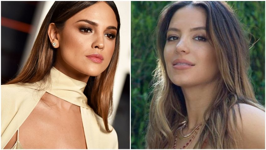 Eiza González se luce con vestido de diseñador y ex del Chicharito le copia el modelito