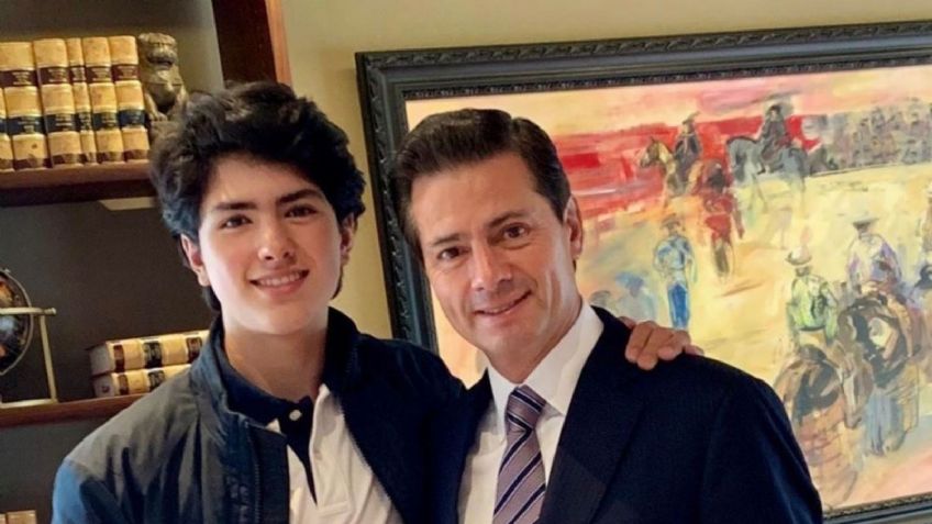 Diego, hijo de Peña Nieto cada vez se parece más al ex presidente; FOTOS lo comprueban