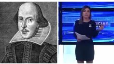 VIDEO VIRAL: Conductora anuncia la muerte de William Shakespeare... 4 siglos después