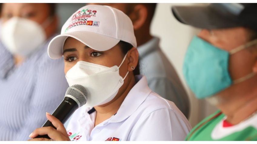 Balean domicilio de candidata de Morena-PVEM en Puerto Morelos, Quintana Roo