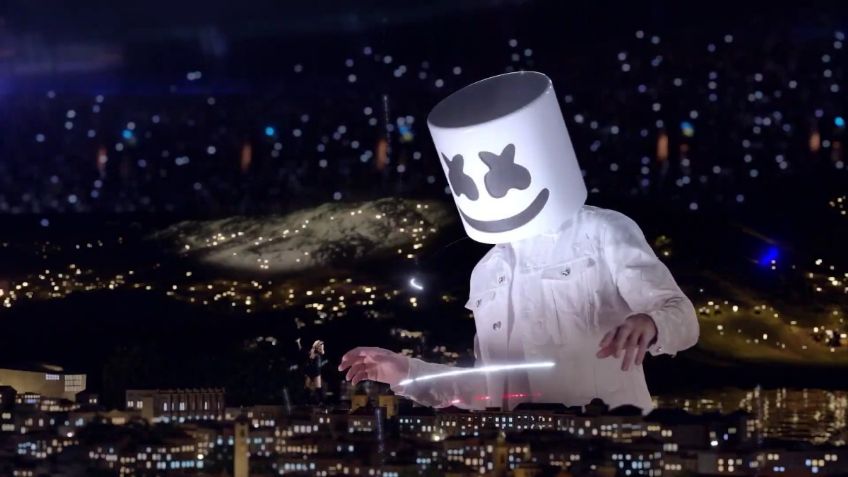 Champions League: Así fue el SHOW de Marshmello en partido Manchester City vs Chelsea | VIDEO