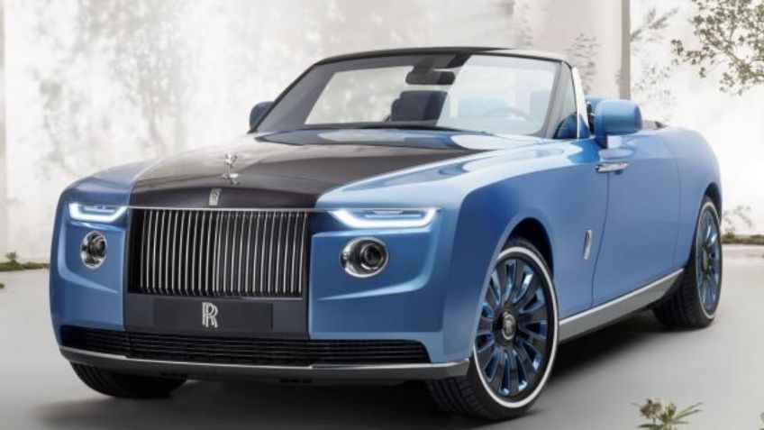 Rolls-Royce presenta el auto más CARO del mundo; cuenta con refrigeradores para champán y sombrilla | FOTO