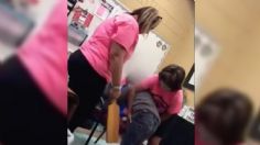 ¡Indignante! Maestra GOLPEA a niña de 6 años con una TABLA mientras la MAMÁ veía todo: VIDEO