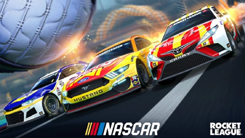 La emoción de NASCAR llegará a Rocket League en esta actualización