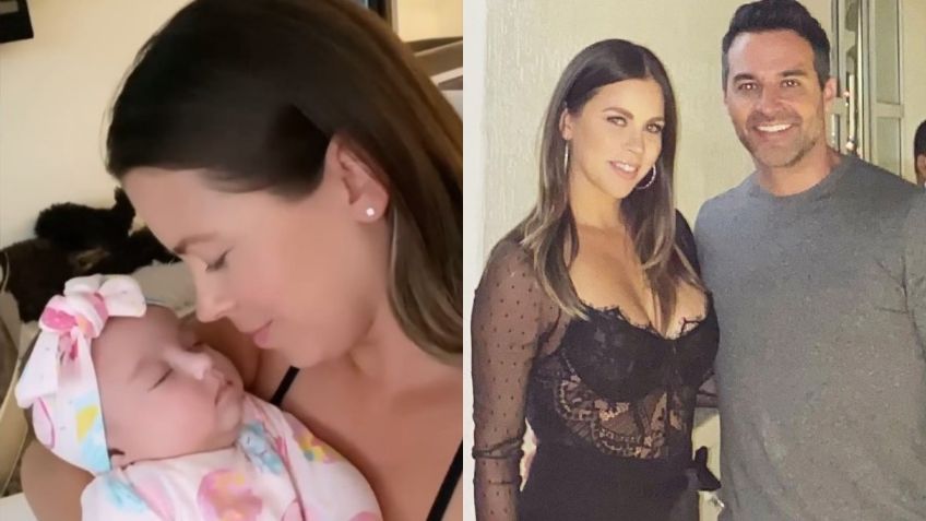 ¿A quién se parece más? Ximena Duque muestra a su hija SKYE a los tres meses y causa controversia: FOTO