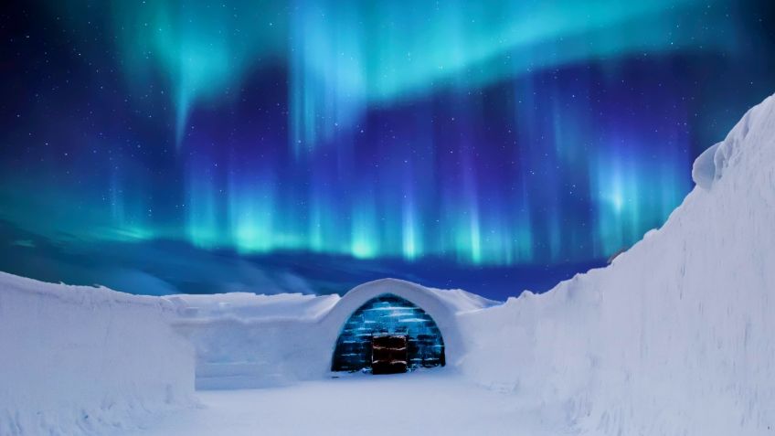 Conoce Yellowknife, la capital de las auroras boreales en Canadá