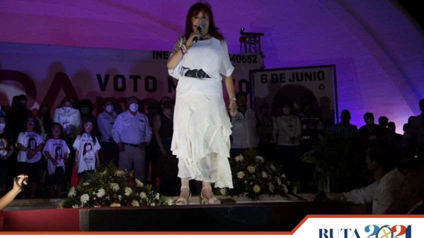 Así fue el cierre de campaña de Layda Sansores en Campeche