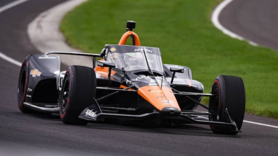 El mexicano Pato O'Ward, del equipo Arrow McLaren SP. Foto: IndyCar