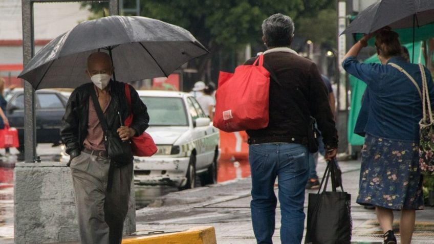 ¡No guardes el paraguas! Se esperan lluvias y posibles granizadas en el sur y Valle de México | 1 de junio