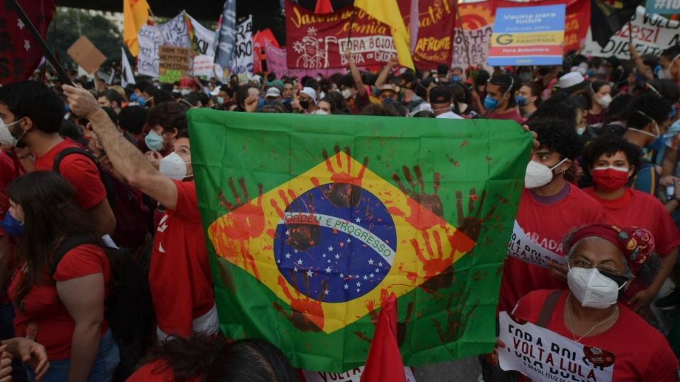 Llueven críticas en Brasil por Copa América en plena pandemia de coronavirus. Foto: AFP