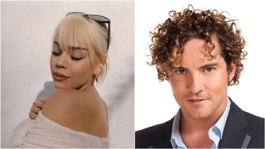 Danna Paola se luce junto a David Bisbal con look de cuero y conquista TikTok con su gran voz