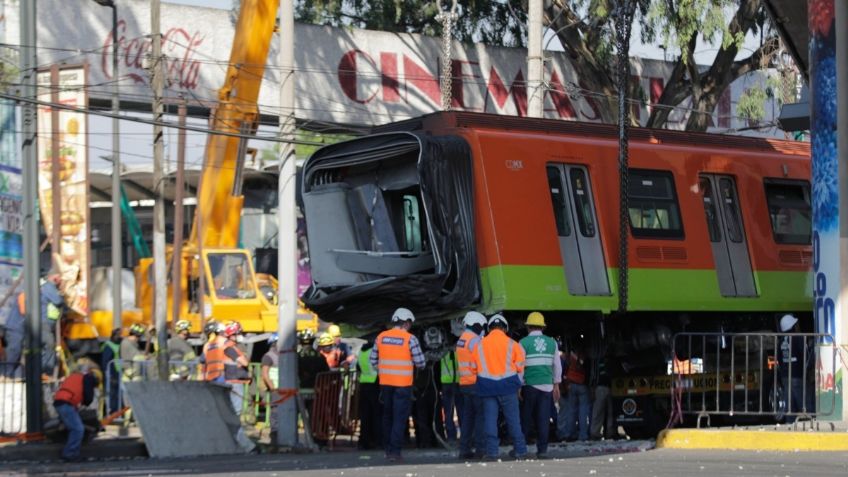 Derrumbe Metro Olivos: Trasladan cuerpos de víctimas para reconocimiento de familiares