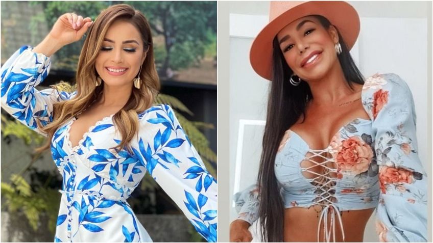 Cynthia Rodríguez copia look a Lis Vega con entallado atuendo, ¿quién se ve mejor?