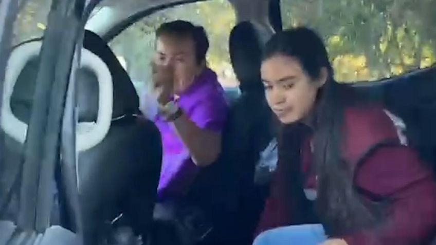 Hijo de Manuel Mireles confronta a viuda de su padre y ella responde a golpes: VIDEO