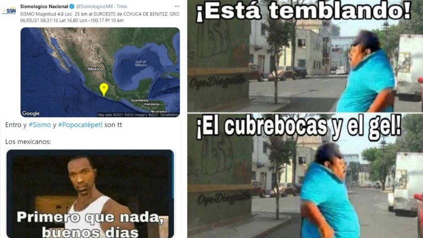 Acapulqueños calman sus nervios tras sismo de esta mañana con MEMES