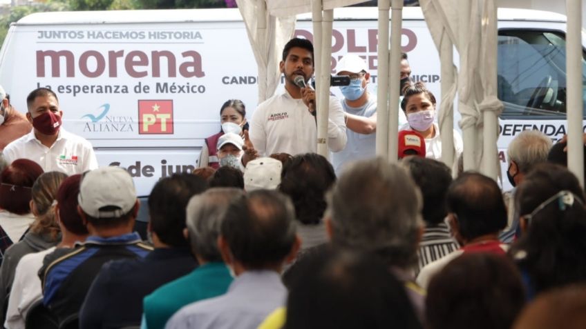 Le urgen a Nezahualcóyotl cuatro nuevos hospitales: Adolfo Cerqueda, candidato de Morena a la presidencia municipal