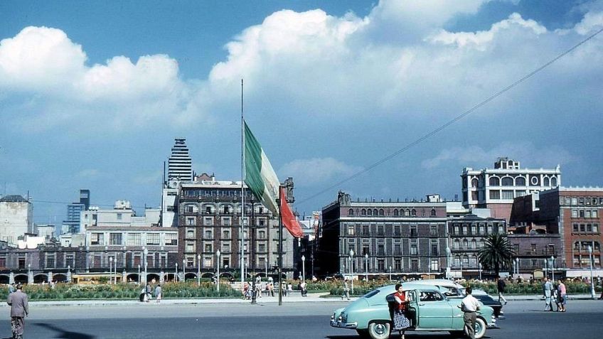 Viaje en el Tiempo: Así se veía la Ciudad de México en los años 50