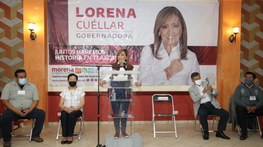 Elecciones en Tlaxcala: Lorena Cuéllar augura triunfo contundente el 6 de junio