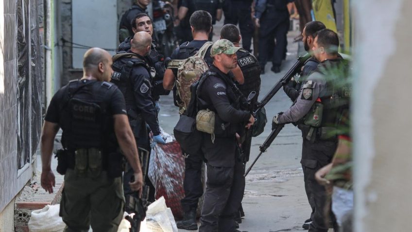 Al menos 25 muertos tras operativo policial en favela de Río de Janeiro, Brasil: VIDEO