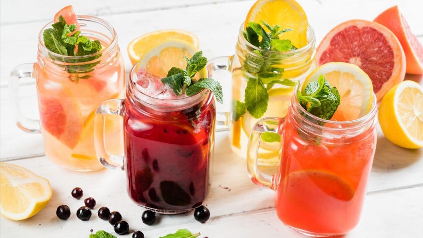 Bebidas refrescantes y deliciosas para esta época de calor