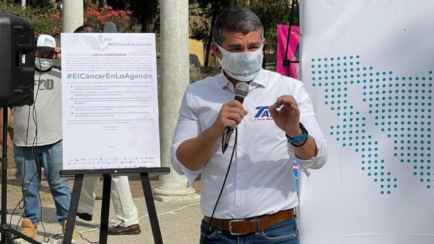 Mauricio Tabe busca impulsar prevención y lucha contra el cáncer en Miguel Hidalgo