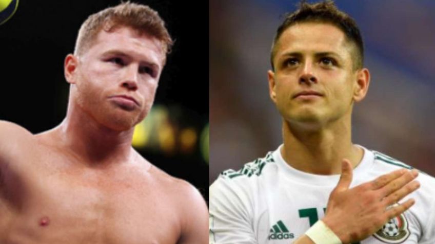 Chicharito Hernández da un regalo especial a "El Canelo" Álvarez; el boxeador donará miles de pesos a México