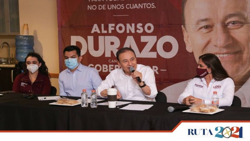 Alfonso Durazo propone transparencia total en la licitación y contratación de obras