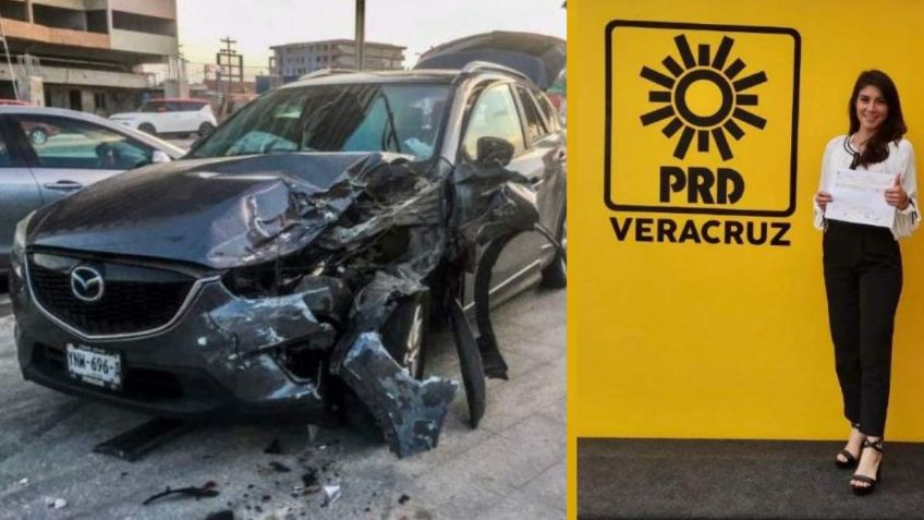 Detienen a candidata que causó accidente vial  en Veracruz