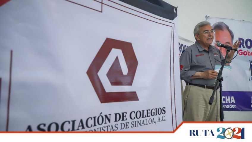 Rocha participa en foro de la Asociación de Colegios de Profesionistas de Sinaloa