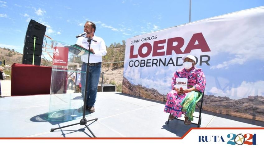 Salud, educación y desarrollo económico promete Juan Carlos Loera para la Sierra Tarahumara