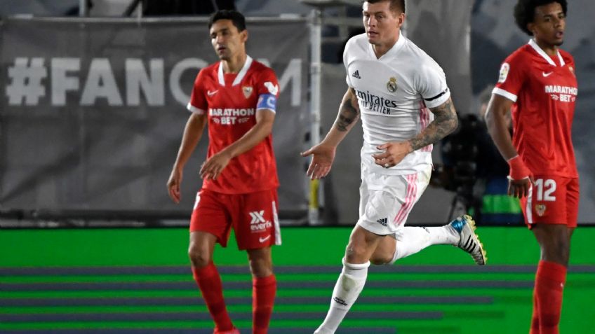 Real Madrid y Sevilla empatan y se mantienen en la lucha por el título en España