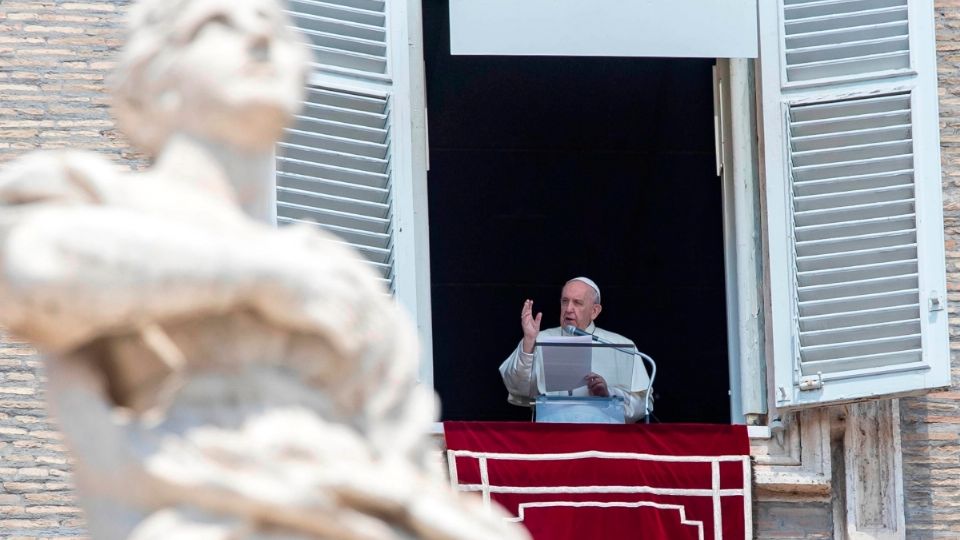 Francisco expresó preocupación por manifestaciones violentas en Colombia. Foto: EFE