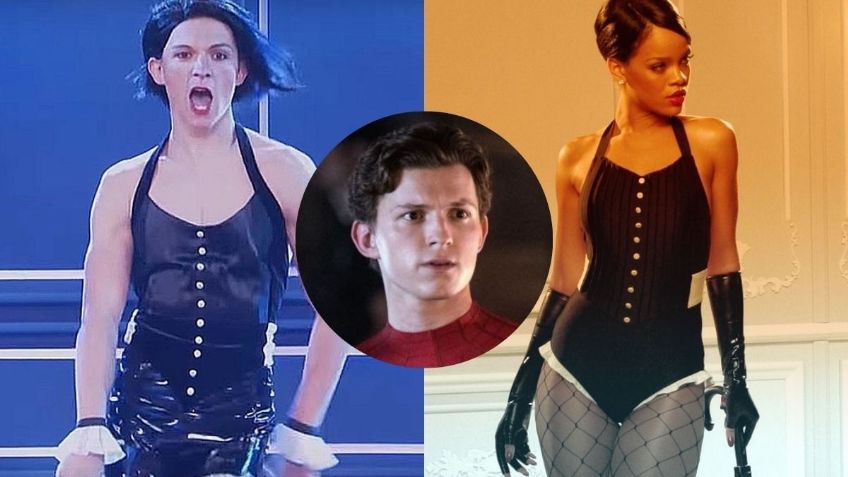 ¡Quiero bailar, Sr. Stark! El día que Tom Holland se transformó en Rihanna: VIDEO