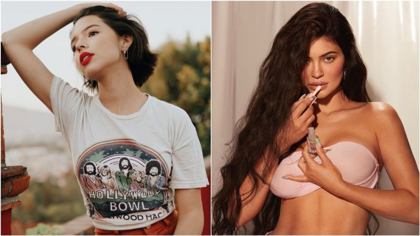 Ángela Aguilar usa los famosos cosméticos de Kylie Jenner y esta foto lo demuestra