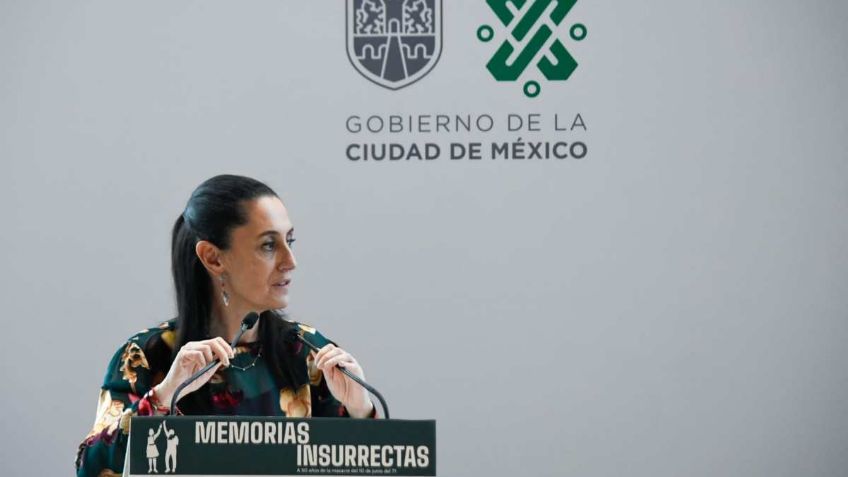 Autoritarismo no puede volver a México, asegura Claudia Sheinbaum en conmemoración del Halconazo