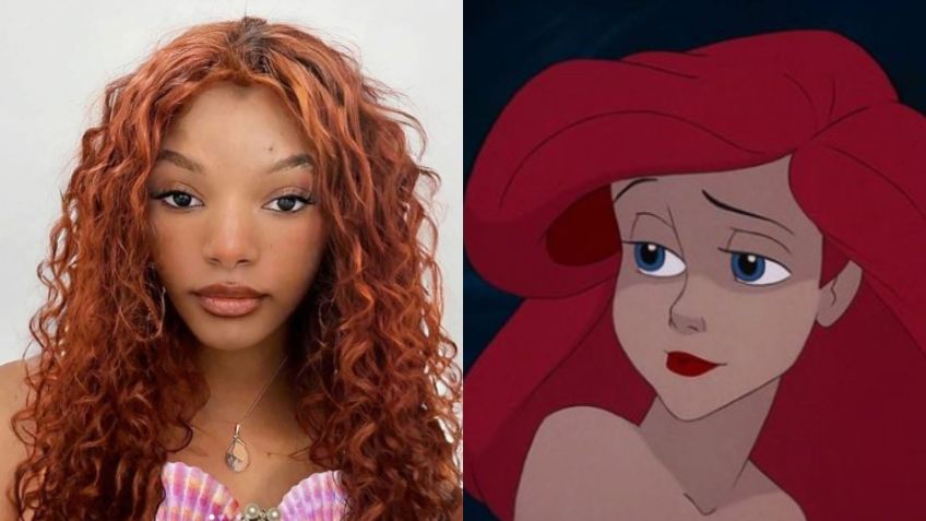 Revelan las primeras imágenes de Halle Bailey como Ariel en live-action de “La Sirenita”