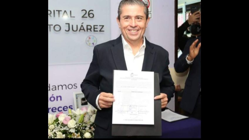 Recibe Giovani Gutiérrez constancia de mayoría en Coyoacán