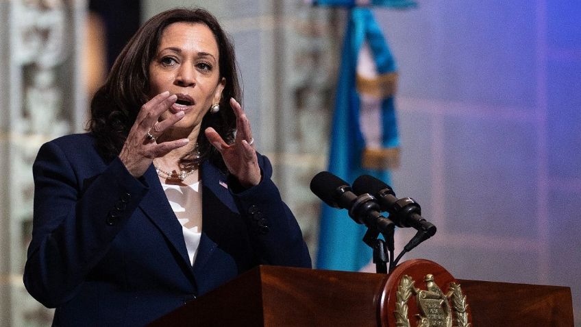 Kamala Harris aclara que se refería a Guatemala, y no a México, en comentarios sobre las ONG