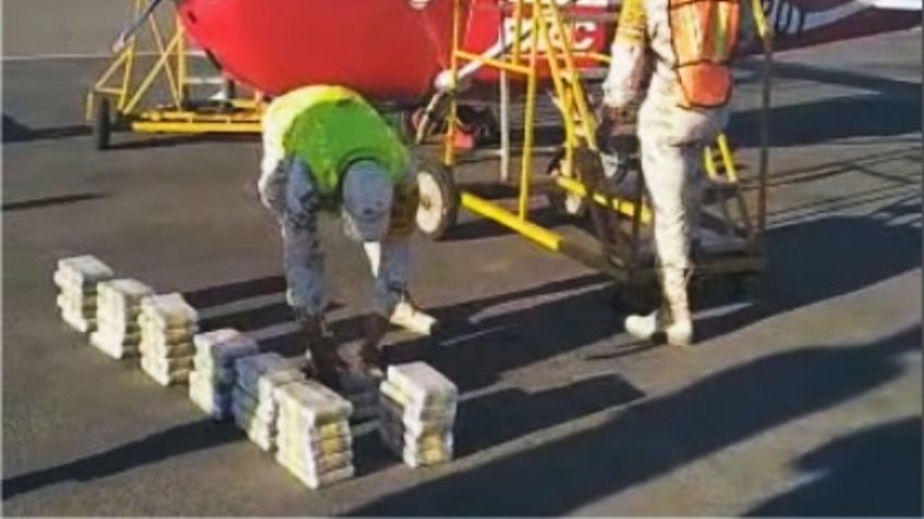 Aseguran 100 kilos de cocaína en Aeropuerto de Mexicali